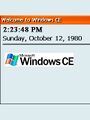 Windows CE Logon Screen